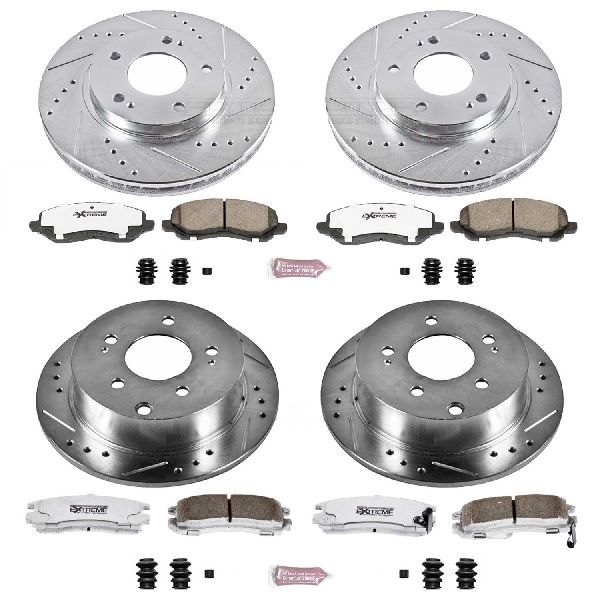 2004-2012 Mitsubishi Galant Disc Brake Kit - Front and Rear (Powerstop)