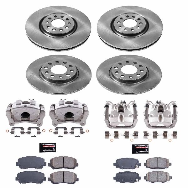 2014-2020 Jeep Cherokee Disc Brake Kit - Front and Rear (Powerstop)