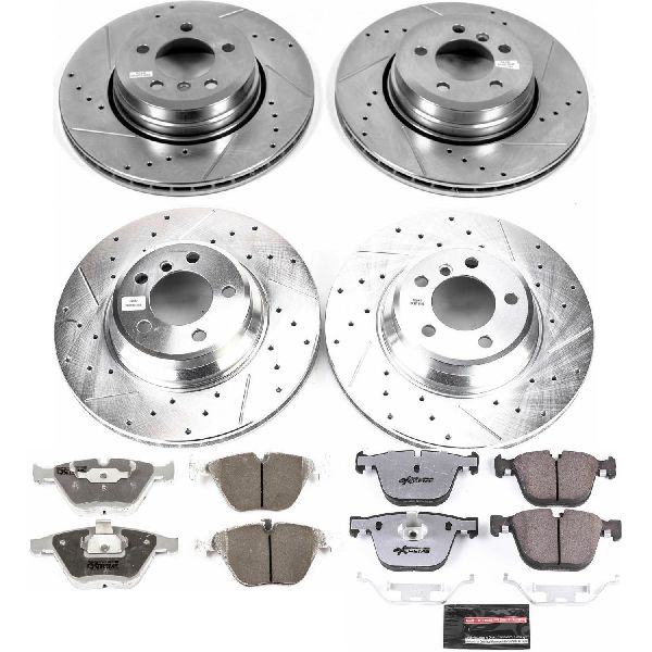 2006-2008 BMW 750i Disc Brake Kit - Front and Rear (Powerstop)