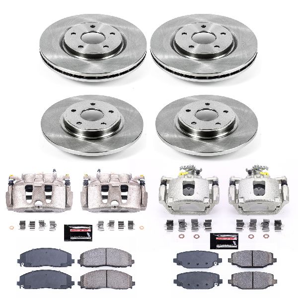 2012-2020 Dodge Grand Caravan Disc Brake Kit - Front and Rear (Powerstop)