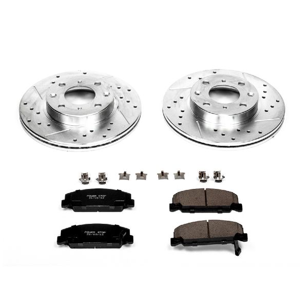 1988-1989 Honda CRX Disc Brake Kit - Front (Powerstop)