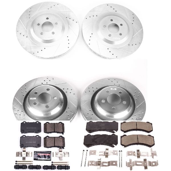 2015-2020 Dodge Charger Disc Brake Kit - Front and Rear (Powerstop)