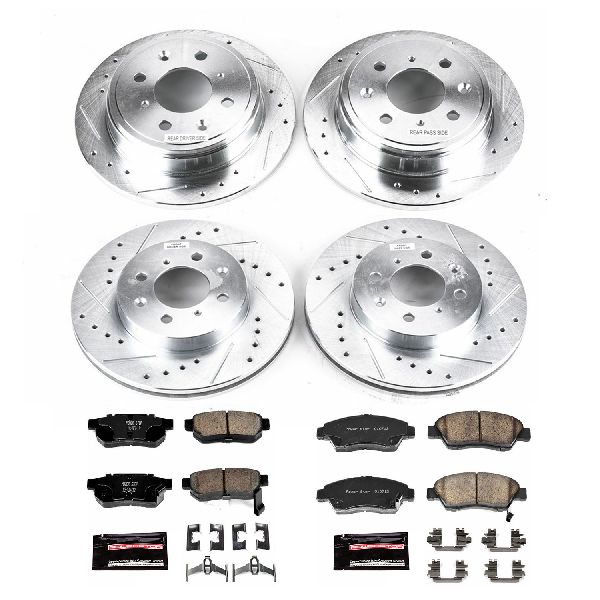 1994-1997 Honda Civic del Sol Disc Brake Kit - Front and Rear (Powerstop)
