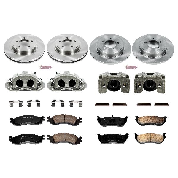 2006 Mercury Mountaineer Disc Brake Kit - Front and Rear (Powerstop)