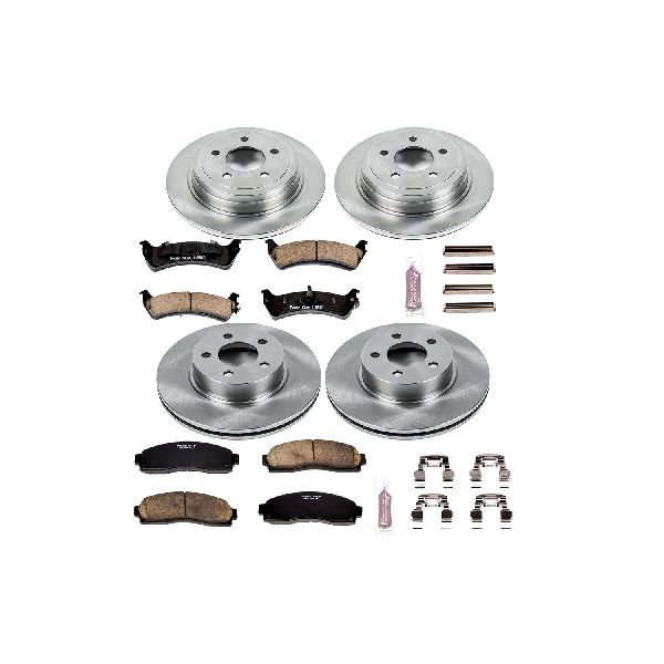 2003-2005 Ford Explorer Sport Trac Disc Brake Kit - Front and Rear (Powerstop)