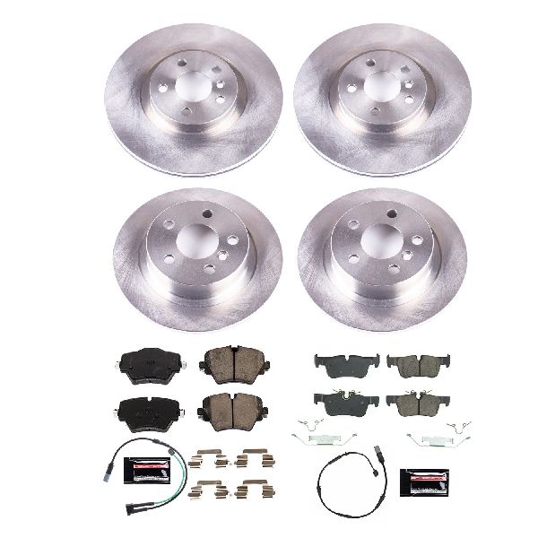 2021-2024 Mini Cooper Countryman Disc Brake Kit - Front and Rear (Powerstop)