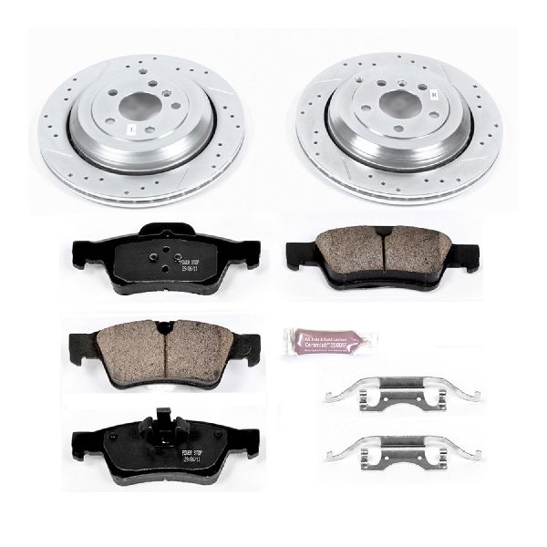 2008-2012 Mercedes-Benz GL550 Disc Brake Kit - Rear (Powerstop)