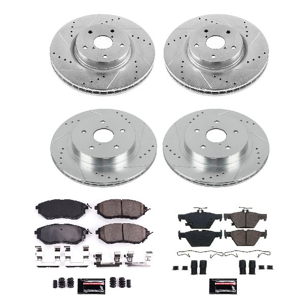 2015-2019 Subaru Legacy Disc Brake Kit - Front and Rear (Powerstop)