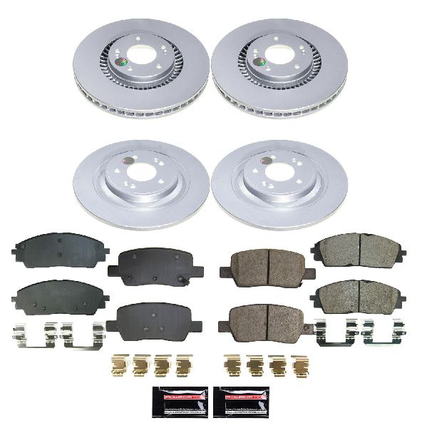 2022-2024 Kia Carnival Disc Brake Kit - Front and Rear (Powerstop)