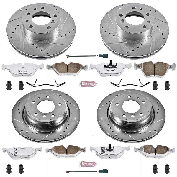 1994-1995 BMW 540i Disc Brake Kit - Front and Rear (Powerstop)