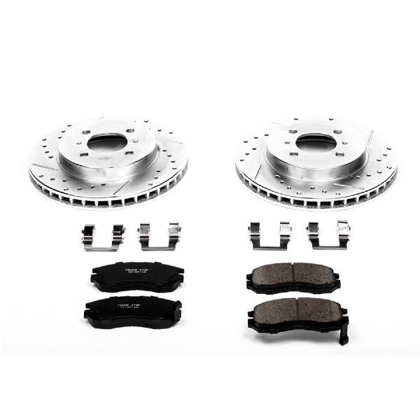 1998-2002 Mitsubishi Mirage Disc Brake Kit - Front (Powerstop)