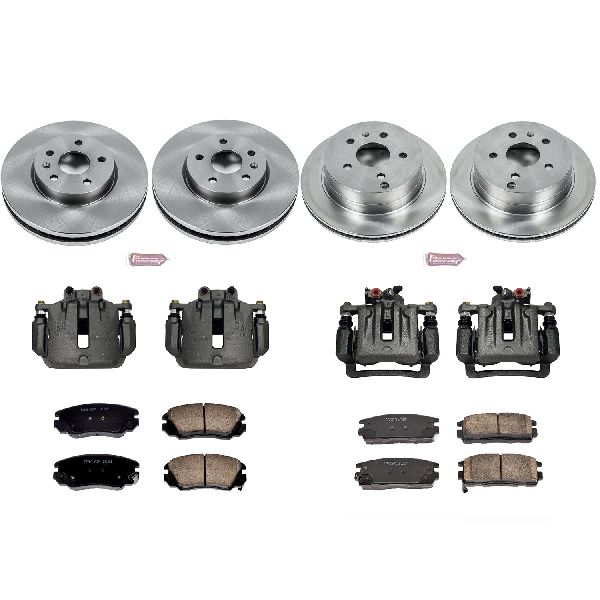 2010-2017 Chevrolet Equinox Disc Brake Kit - Front and Rear (Powerstop)