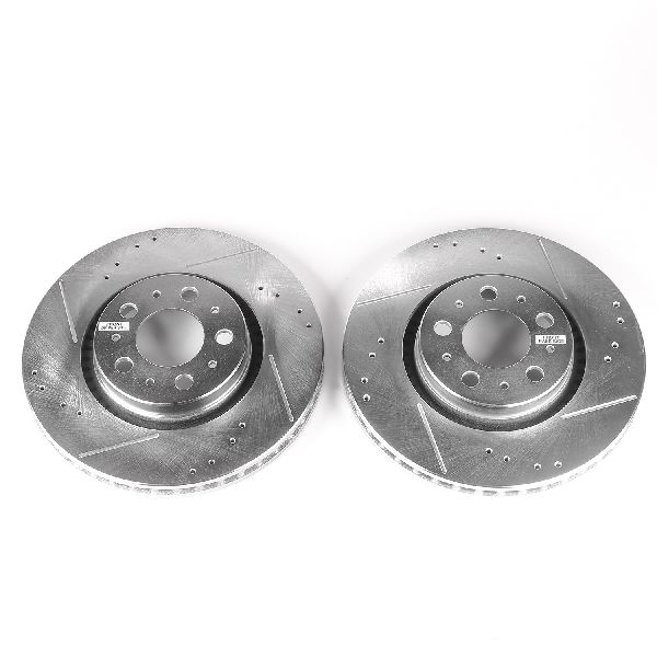 1999-2006 Volvo S80 Disc Brake Rotor Set - Front (Powerstop)