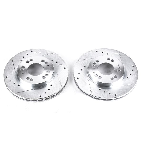 1999-2000 Mitsubishi Galant Disc Brake Rotor Set - Front (Powerstop)