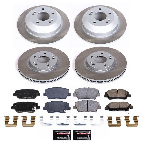 2011-2013 Kia Sorento Disc Brake Kit - Front and Rear (Powerstop)