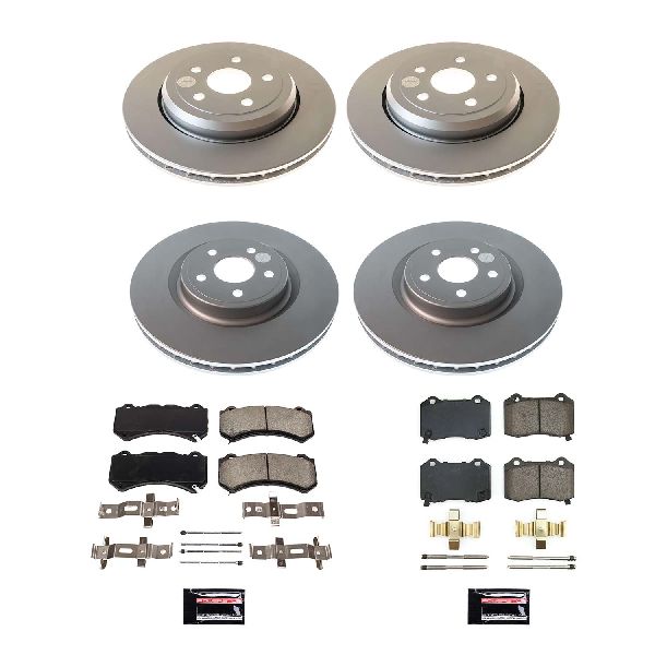 2018-2020 Dodge Durango Disc Brake Kit - Front and Rear (Powerstop)