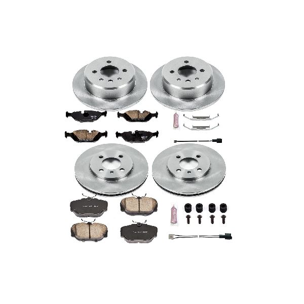 1986-1988 BMW 325 Disc Brake Kit - Front and Rear (Powerstop)
