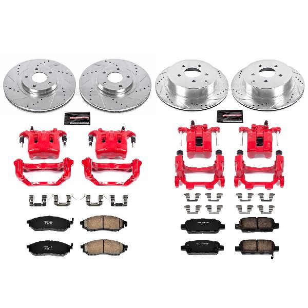 2011-2014 Nissan Murano Disc Brake Kit - Front and Rear (Powerstop)