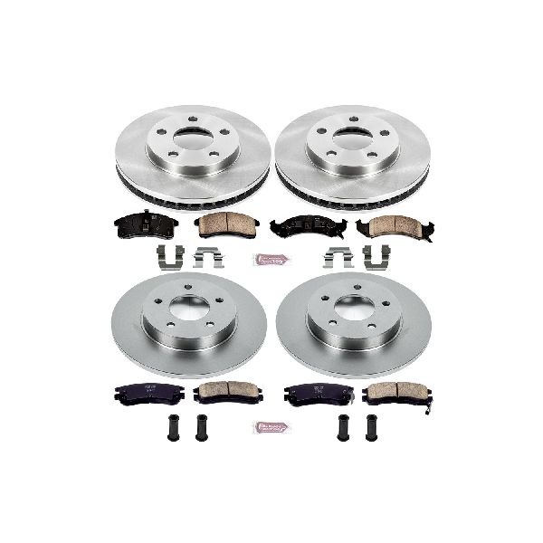 1992 Oldsmobile Toronado Disc Brake Kit - Front and Rear (Powerstop)