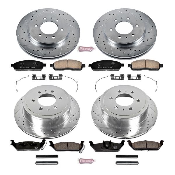 2009 Ford F-150 Disc Brake Kit - Front and Rear (Powerstop)
