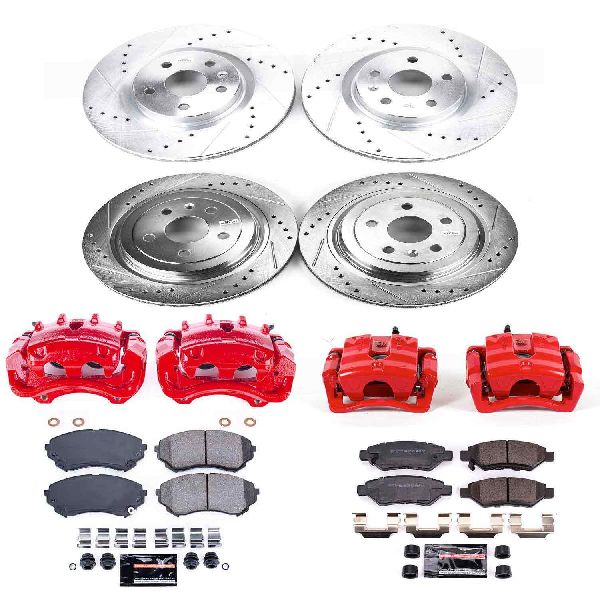 2008-2014 Cadillac CTS Disc Brake Kit - Front and Rear (Powerstop)