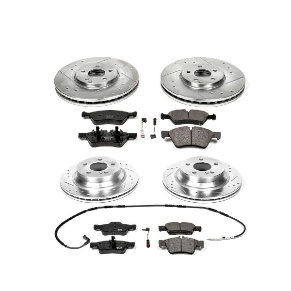 2006 Mercedes-Benz E500 Disc Brake Kit - Front and Rear (Powerstop)