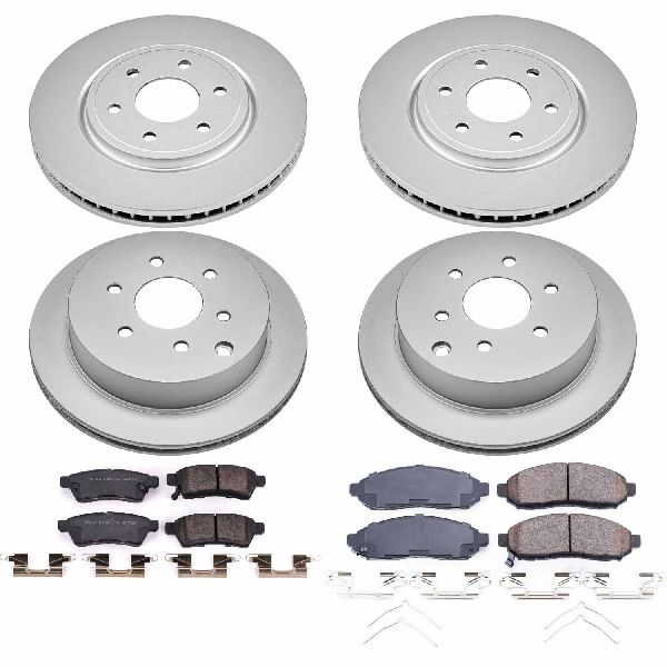 2016-2024 Nissan Frontier Disc Brake Kit - Front and Rear (Powerstop)