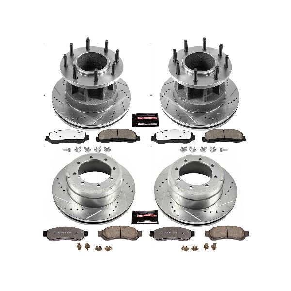 2012 Ford F-350 Super Duty Disc Brake Kit - Front and Rear (Powerstop)