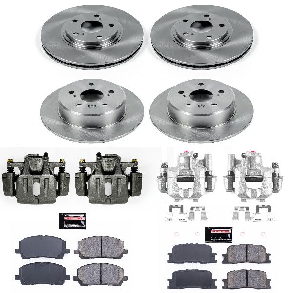 2001-2003 Toyota Highlander Disc Brake Kit - Front and Rear (Powerstop)