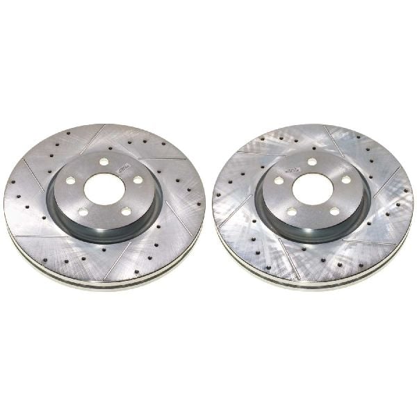 2021-2024 Dodge Durango Disc Brake Rotor Set - Front (Powerstop)