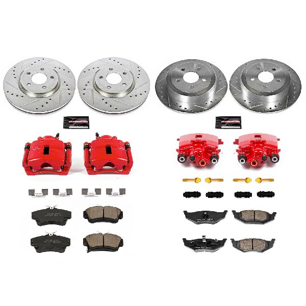 2004-2005 Chrysler PT Cruiser Disc Brake Kit - Front and Rear (Powerstop)