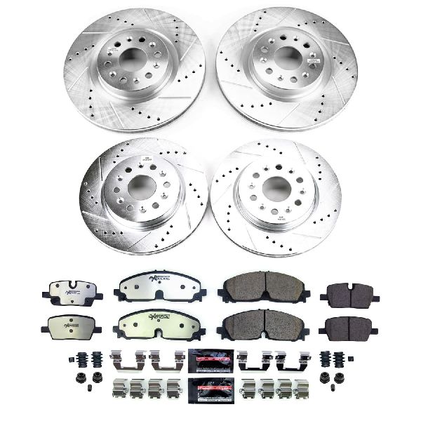 2021-2022 Cadillac XT5 Disc Brake Kit - Front and Rear (Powerstop)