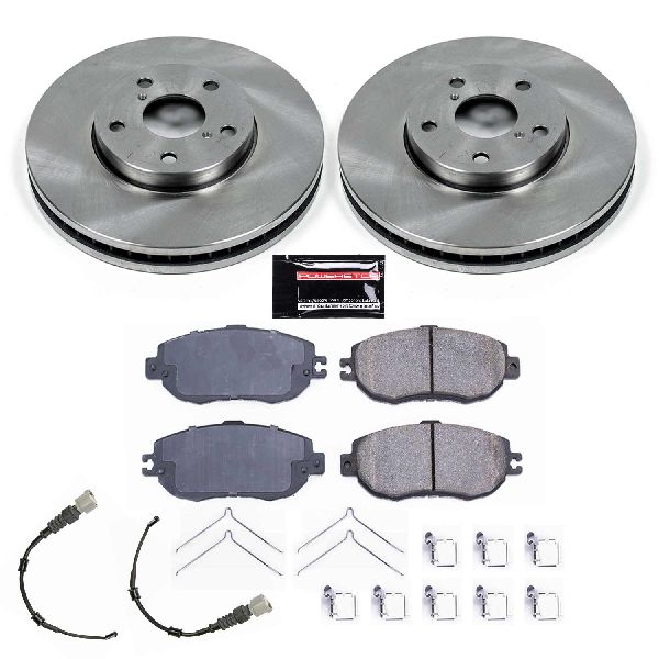 1993-1994 Lexus LS400 Disc Brake Kit - Front (Powerstop)