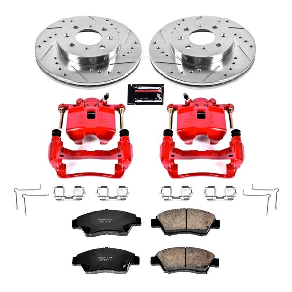 2003-2005 Honda Civic Disc Brake Kit - Front (Powerstop)
