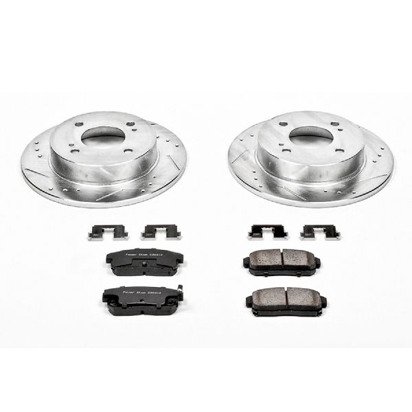 2001-2002 INFINITI G20 Disc Brake Kit - Rear (Powerstop)