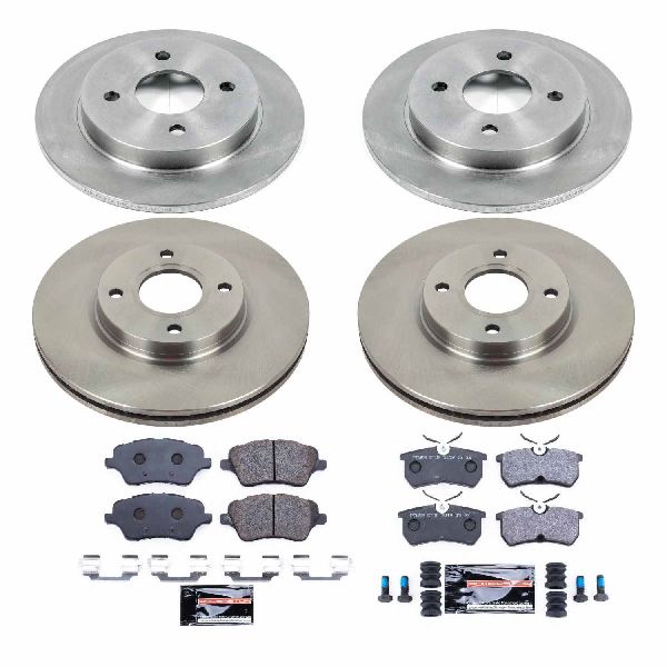 2014-2019 Ford Fiesta Disc Brake Kit - Front and Rear (Powerstop)