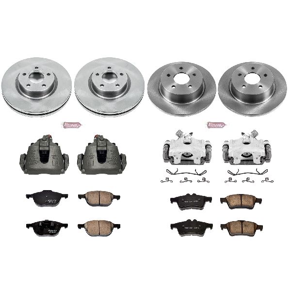 2013-2016 Ford Escape Disc Brake Kit - Front and Rear (Powerstop)