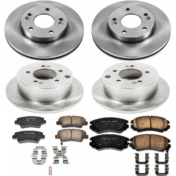 2010-2011 Kia Soul Disc Brake Kit - Front and Rear (Powerstop)