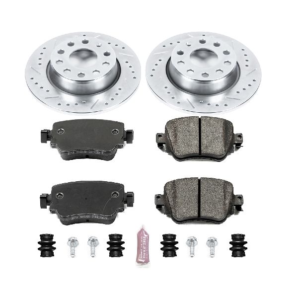 2015-2018 Volkswagen GTI Disc Brake Kit - Rear (Powerstop)