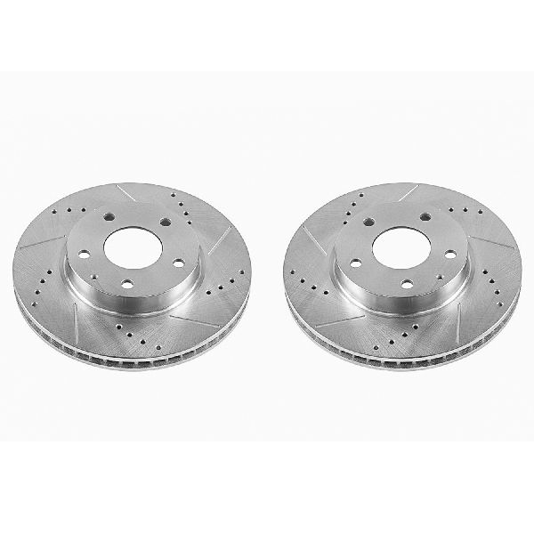2014-2016 Mazda 3 Disc Brake Rotor Set - Front (Powerstop)