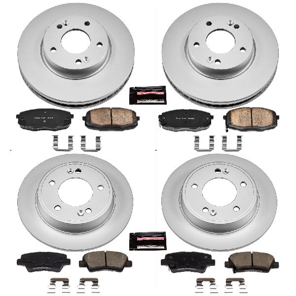 2014-2016 Kia Soul Disc Brake Kit - Front and Rear (Powerstop)