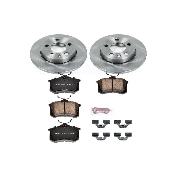 2000-2006 Audi TT Quattro Disc Brake Kit - Rear (Powerstop)