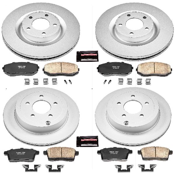2007-2010 Lincoln MKX Disc Brake Kit - Front and Rear (Powerstop)