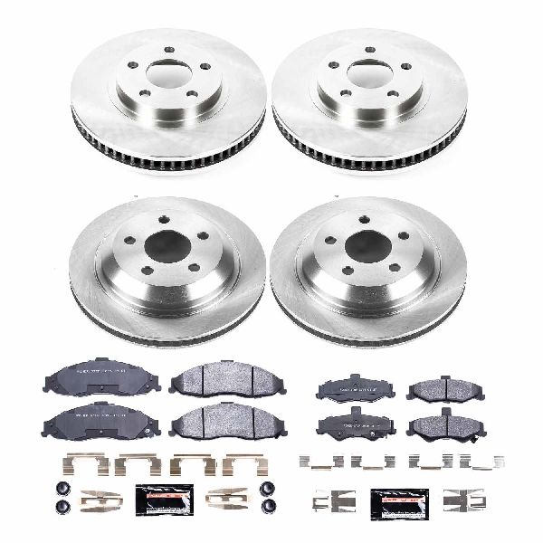 1998-2002 Pontiac Firebird Disc Brake Kit - Front and Rear (Powerstop)
