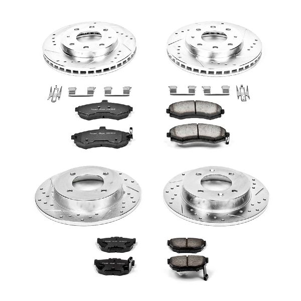 2002-2005 Hyundai Elantra Disc Brake Kit - Front and Rear (Powerstop)