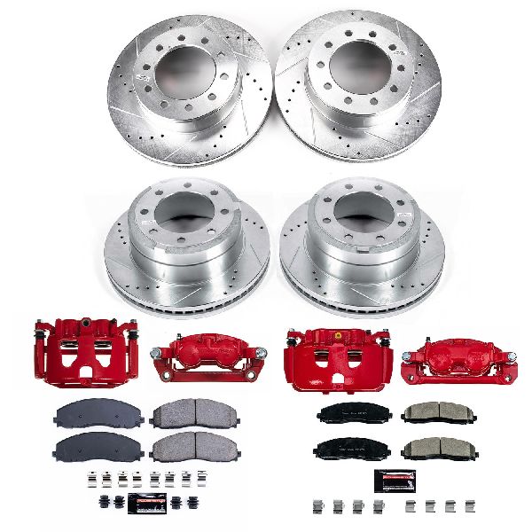 2015-2016 Ford F-350 Super Duty Disc Brake Kit - Front and Rear (Powerstop)