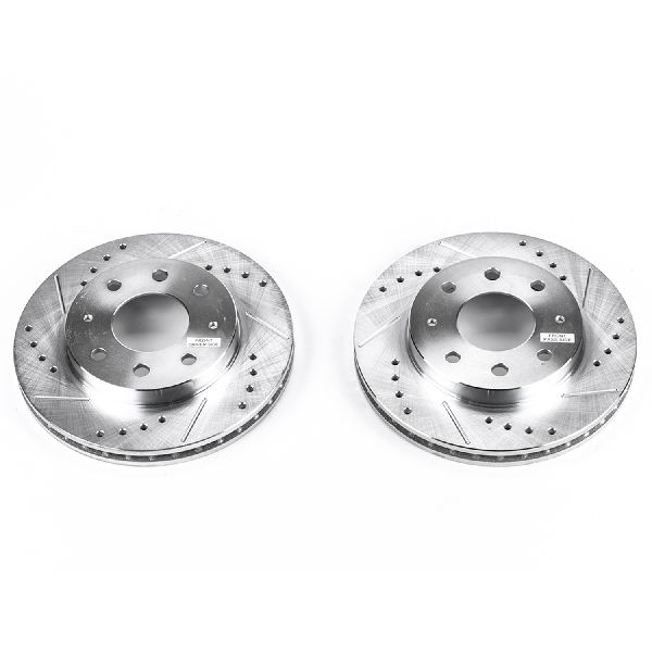 1999-2001 Hyundai Sonata Disc Brake Rotor Set - Front (Powerstop)