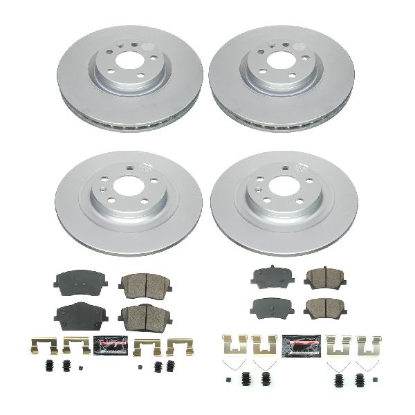 2019-2025 Volvo XC40 Disc Brake Kit - Front and Rear (Powerstop)
