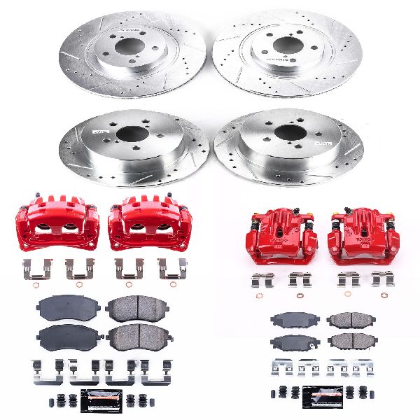 2006-2009 Subaru Legacy Disc Brake Kit - Front and Rear (Powerstop)