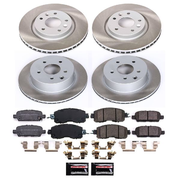 2014-2017 Nissan LEAF Disc Brake Kit - Front and Rear (Powerstop)
